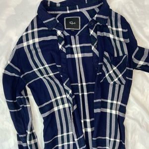 Plaid Blue Soft Flannel